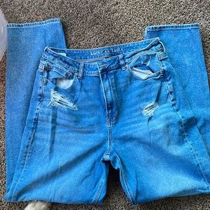 AE mom jeans
